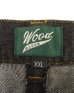 画像2: WOODBLOCK "2TUCK BLACK DENIM TROUSER" BLACK (NEW) (2)