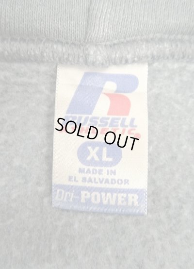 画像2: 00'S RUSSELL ATHLETIC "DRI-POWER" フルジップ スウェットパーカー チャコール (VINTAGE)