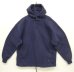 画像1: 90'S RUSSELL ATHLETIC "PRO COTTON" トップスナップボタン スウェットパーカー ネイビー USA製 (VINTAGE) (1)