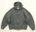 画像1: 00'S RUSSELL ATHLETIC "DRI-POWER" フルジップ スウェットパーカー チャコール (VINTAGE) (1)
