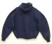 画像4: 90'S RUSSELL ATHLETIC フルジップ スウェットパーカー ネイビー メキシコ製 (VINTAGE) (4)