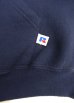 画像3: 90'S RUSSELL ATHLETIC フルジップ スウェットパーカー ネイビー メキシコ製 (VINTAGE) (3)
