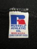 画像2: 90'S RUSSELL ATHLETIC 前Vガゼット付き クルーネック スウェットシャツ ブラック USA製 (VINTAGE) (2)