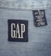 画像2: 90'S GAP 旧タグ デニム 長袖 BDシャツ インディゴ USA製 (VINTAGE) (2)