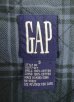 画像2: 90'S GAP 旧タグ 裏地付き ダックベスト フェードネイビー (VINTAGE) (2)
