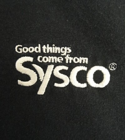 画像3: 00'S SYSCO アメリカ企業物 クルーネック スウェットシャツ ブラック (VINTAGE)