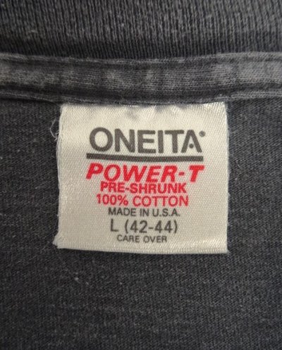 画像2: 90'S STARBUCKS COFFEE 両面&袖プリント シングルステッチ 長袖 Tシャツ フェードブラック USA製 (VINTAGE)
