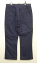 画像4: 70'S アメリカ軍 US NAVY コットンサテン ユーティリティパンツ GENERALジップ 36R (VINTAGE) (4)