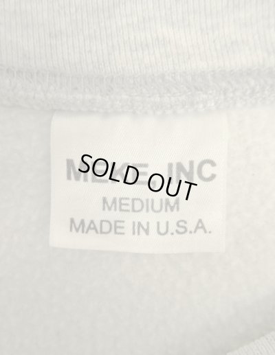 画像2: アメリカ軍 USAF "MEKE INC製" 両面リフレクタープリント クルーネック スウェットシャツ グレー USA製 (VINTAGE)