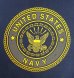 画像3: アメリカ軍 US NAVY 両面リフレクタープリント プルオーバー スウェットパーカー ネイビー USA製 (VINTAGE)