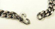 他の写真2: アメリカ軍 US NAVY "U.S.N.刻印入り" IDプレート チェーンブレスレット シルバー (VINTAGE)