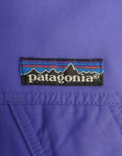 画像3: 90'S PATAGONIA "GUIDE SHELL JACKET" 旧タグ ナイロン シェルジャケット ブルー/ブラック (VINTAGE)