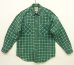画像1: 70'S JC PENNEY プリントフランネル ワークシャツ チェック柄 (VINTAGE) (1)