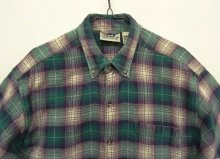 他の写真1: 90'S NORTHERN REFLECTION フランネル BDシャツ オンブレチェック (VINTAGE)