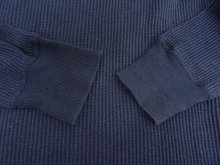 他の写真2: 80'S OAKTON LTD ヘンリーネック サーマル 長袖 Tシャツ ネイビー USA製 (VINTAGE)