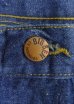 画像3: 80'S BIG BEN by WRANGLER デニム ペインターパンツ インディゴ 42TALONジップ USA製 (DEADSTOCK)