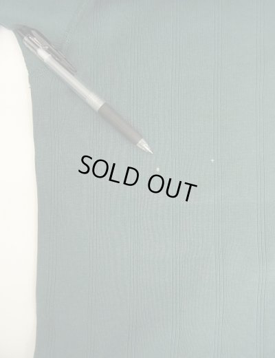 画像5: 90'S EDDIE BAUER 黒タグ シングルステッチ 針抜きリブ 猫目ボタン ヘンリーネック 長袖 Tシャツ ダークグリーン USA製 (VINTAGE)