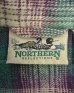 画像2: 90'S NORTHERN REFLECTION フランネル BDシャツ オンブレチェック (VINTAGE) (2)