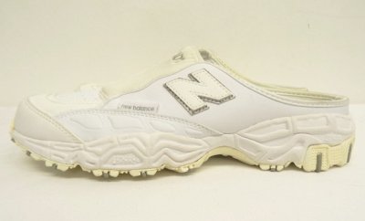 画像2: NEW BALANCE 801 "ALL TERRAIN" レザー スリッポン オールホワイト (USED)