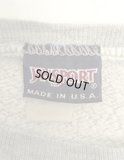 画像2: 90'S JANSPORT クルーネック スウェットシャツ ヘザーグレー USA製 (VINTAGE)