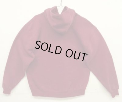 画像5: 90'S RUSSELL ATHLETIC プルオーバーパーカー バーガンディ USA製 (VINTAGE)