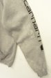 画像3: CARHARTT 袖プリント スウェット パーカー ヘザーグレー (VINTAGE) (3)