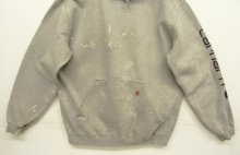 他の写真3: CARHARTT 袖プリント スウェット パーカー ヘザーグレー (VINTAGE)