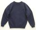 画像1: CARHARTT 同色ロゴ ヘビーウエイト クルーネック スウェットシャツ ネイビー (VINTAGE) (1)