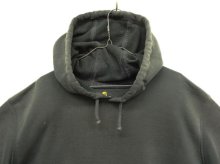 他の写真1: CARHARTT 袖プリント スウェット パーカー フェードブラック (VINTAGE)