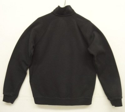 画像6: CARHARTT "NORTHERN METALIC" アメリカ企業物 ハーフジップ スウェットシャツ ブラック (VINTAGE)