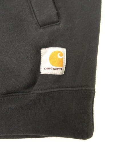 画像5: CARHARTT "NORTHERN METALIC" アメリカ企業物 ハーフジップ スウェットシャツ ブラック (VINTAGE)