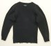 画像4: CARHARTT "FORCE" 裾ロゴ サーマル 長袖 Tシャツ ブラック (VINTAGE) (4)