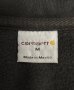画像2: CARHARTT "NORTHERN METALIC" アメリカ企業物 ハーフジップ スウェットシャツ ブラック (VINTAGE) (2)