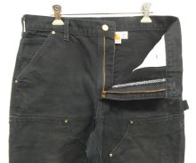 他の写真1: CARHARTT ダブルニー ダック ペインターパンツ ブラック W32L30 USA製 (VINTAGE)