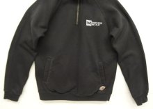 他の写真3: CARHARTT "NORTHERN METALIC" アメリカ企業物 ハーフジップ スウェットシャツ ブラック (VINTAGE)