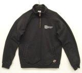 CARHARTT "NORTHERN METALIC" アメリカ企業物 ハーフジップ スウェットシャツ ブラック (VINTAGE)