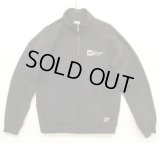 CARHARTT "NORTHERN METALIC" アメリカ企業物 ハーフジップ スウェットシャツ ブラック (VINTAGE)