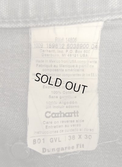 画像2: CARHARTT ダブルニー ダック ペインターパンツ グレー W38L30 (VINTAGE)
