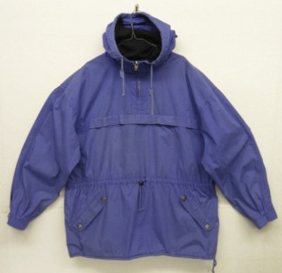 画像1: 90'S GAP 旧タグ コットン アノラック ライトブルー (VINTAGE)