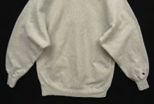 他の写真3: 90'S CHAMPION "目無し" 刺繍タグ リバースウィーブ ヘザーグレー メキシコ製 (VINTAGE)