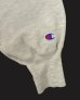 画像3: 90'S CHAMPION "目無し" 刺繍タグ リバースウィーブ ヘザーグレー メキシコ製 (VINTAGE) (3)
