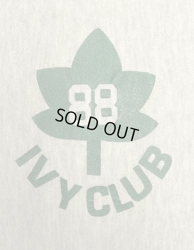 画像3: 80'S CHAMPION "88 IVY CLUB" トリコタグ リバースウィーブ ヘザーグレー USA製 (VINTAGE)