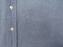 他の写真2: 80'S ABERCROMBIE & FITCH コットン100% シャンブレー BDシャツ ブルー (VINTAGE)
