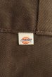 画像2: 80'S DICKIES 874 チビタグ ワークパンツ ブラウン W36L29 USA製 (VINTAGE) (2)