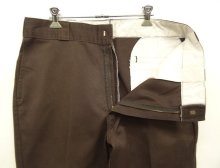 他の写真1: 80'S DICKIES 874 チビタグ ワークパンツ ブラウン W36L29 USA製 (VINTAGE)