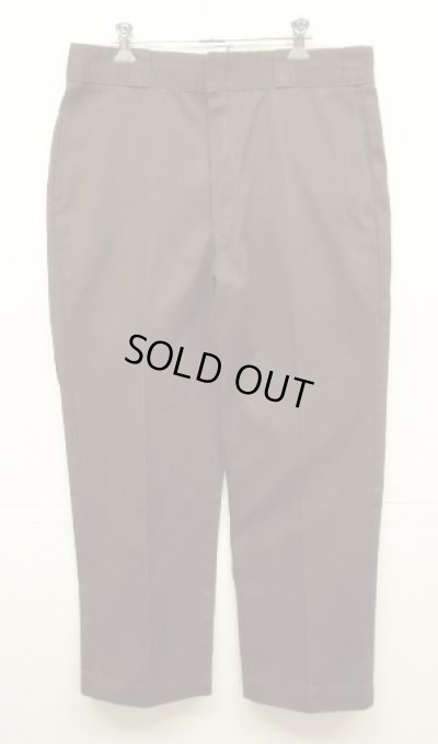 画像4: 80'S DICKIES 874 チビタグ ワークパンツ ブラウン W36L29 USA製 (VINTAGE)