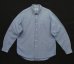 画像1: 80'S ABERCROMBIE & FITCH コットン100% シャンブレー BDシャツ ブルー (VINTAGE) (1)