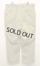 80'S DICKIES 874 チビタグ ワークパンツ YKKアルミジップ ベージュ W38L30 USA製 (VINTAGE)
