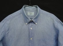 他の写真1: 80'S ABERCROMBIE & FITCH コットン100% シャンブレー BDシャツ ブルー (VINTAGE)