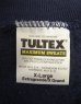 画像2: 90'S TULTEX ラグランスリーブ クルーネック スウェットシャツ ネイビー USA製 (VINTAGE) (2)